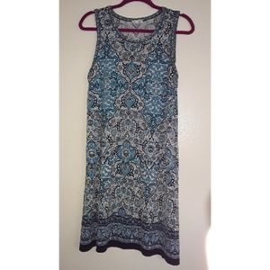 MAX STUDIO Dress Blue Size L
